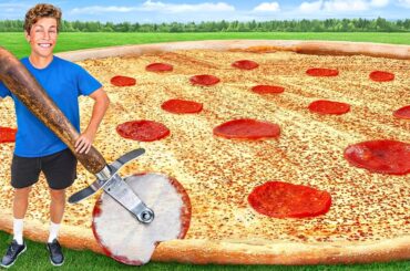 Cooking GIANT vs TINY Food Challenge!