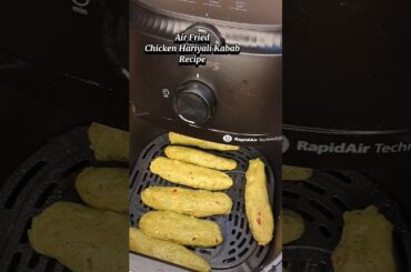 Chicken Hariyali Kabab in Air Fryer | Low-Calorie, High-Flavor Recipe