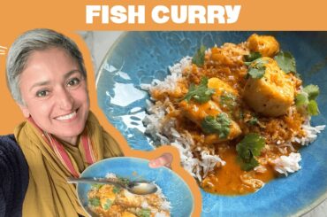 30 minute meals - COCONUT FISH CURRY! a simple healthy meal!