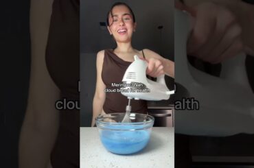 Baking cloud bread love this recipe. #short #shorts #danicolexx