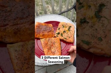 3 Easy Salmon Seasonings | Quick & Healthy Recipes!