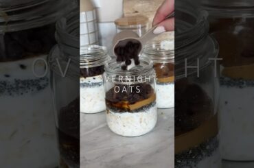 breakfast prep! #recipe #breakfast #overnightoats #health #healthy #food #yummy #breakfastideas