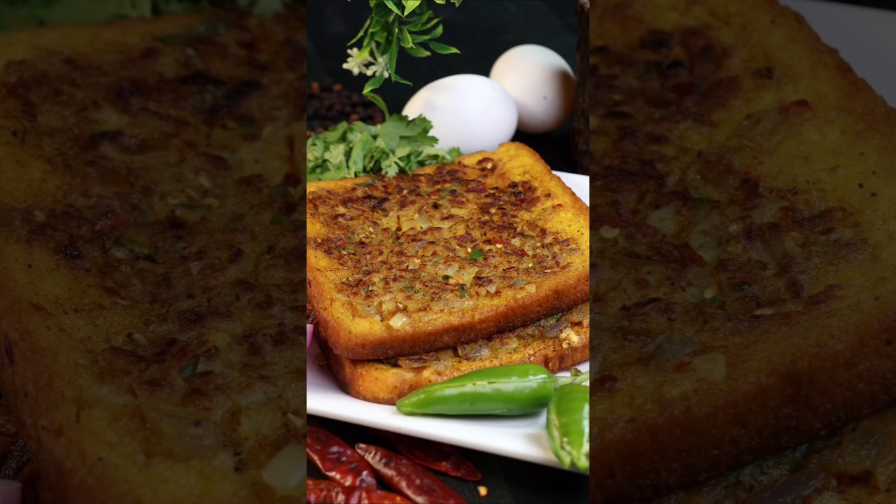MASALA BREAD TOAST | SIMPLY & TASTY | BREAKFAST RECIPE | TOAST RECIPES | HEALTHY | MASALA BREAD TOAST | SIMPLY & TASTY | BREAKFAST RECIPE | TOAST RECIPES | HEALTHY |