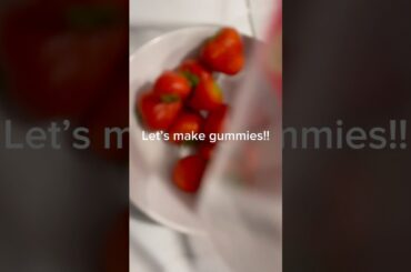 Healthy gummies!|@Axolotlcorn-_-1| #food #gummies #healthy #health #candy #gummybear #strawberr