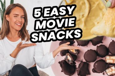 5 Easy Movie Snacks / Vegan Recipes