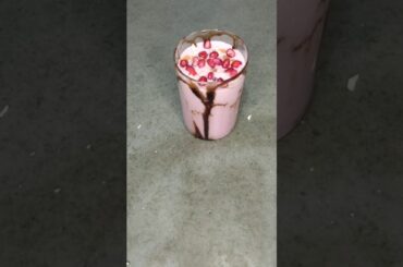 Healthy milkshake|pomegranate milkshake| #shorts # healthy # weight loss
