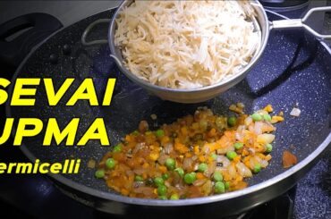 Sevai Upma Healthy Breakfast Recipe | Upma Recipe | How to cook Sevai Upma at home | Healthy