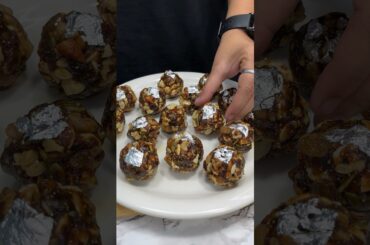 Healthy Dry Fruits Laddu ASMR Cooking |#shorts #food #cooking #asmr #winterspecial #indianasmrworld