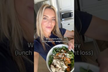 high protein healthy lunch | what I eat in a day