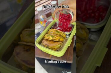 Healthy Tiffin Box Tacos Recipe #shorts #ytshorts