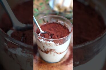 I turned tiramisu into a healthy breakfast! #breakfast