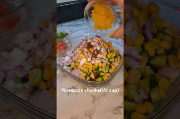 Bean salad recipe #beansalad #salad #health #shorts #foryou #beans #saladrecipe