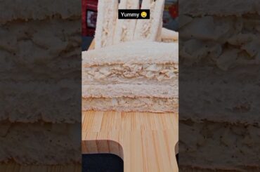 Healthy Egg and Chicken Sandwich Recipe #sandwich #breakfastideas #recipe