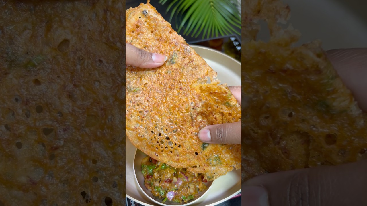 High Protein & Low Calorie Breakfast Recipe | Breakfast Recipes|Masoor Dal Chilla#shorts #viralvideo High Protein & Low Calorie Breakfast Recipe | Breakfast Recipes|Masoor Dal Chilla#shorts #viralvideo