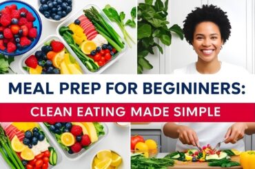 Meal Prep for Beginners: Clean Eating Made Simple