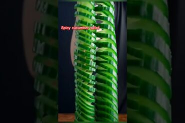 Korean spicy cucumber salad#salad #healthy#youtubeshorts
