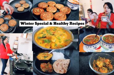 Daily Routine + Winter recipes,Healthy Breakfast,pakode wali Kadhi ,Rice ,  Methi aloo ,Manchow Soup