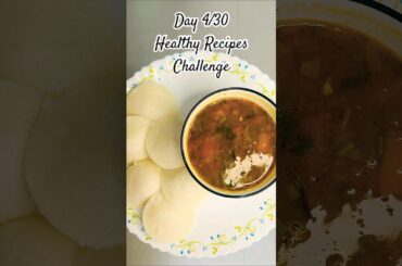 Sambhar Recipe -Day 4/30 of Healthy Recipes Challenge #recipe  #viralshort #shortsfeed #fyp #foryou