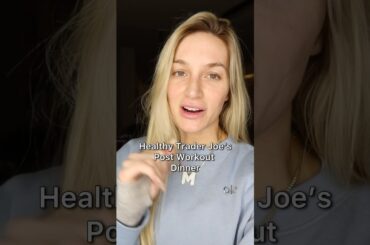 Healthy Trader Joe’s Post Workout Dinner #healthyrecipes #traderjoesfinds #traderjoeshaul