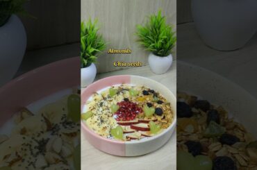 Greek Yogurt | Smoothy Bowl #shorts #breakfast #healthy #granola