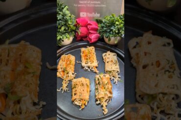 Instant and easy Jali maggi dosa recipe #recipe #food #maggi #snacks #easyrecipe #shorts #short #veg