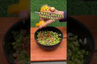 Healthy breakfast recipe The green munch #weightlossjourney #healthysaladforweightloss