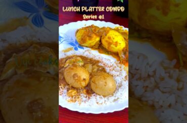 Lunch Platter combo series #1 | Today lunch menu #lunch #lunchideas #lunchmenu #shortsfeed