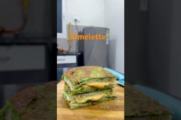 Spinach omelette #shorts #shortsfeed
