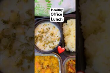 Healthy Tiffin Packing for Husband's Office | Easy Lunch Ideas #husbandlove #viralshort #comedy