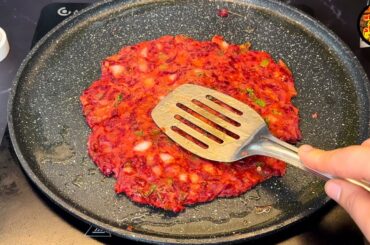 Healthy Breakfast Recipe, Healthy Breakfast,Garam Flour and Beetroot delicious Recipe,Healthy recipe