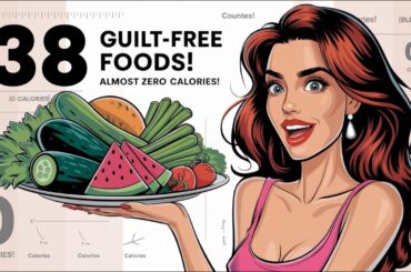 38 DELICIOUS Foods That Contain Almost ZERO Calories!