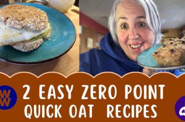 Zero WW Point Bagel | Zero WW  Point Banana Bread | Easy Zero WW Point Breakfast Idea | #wwmealprep