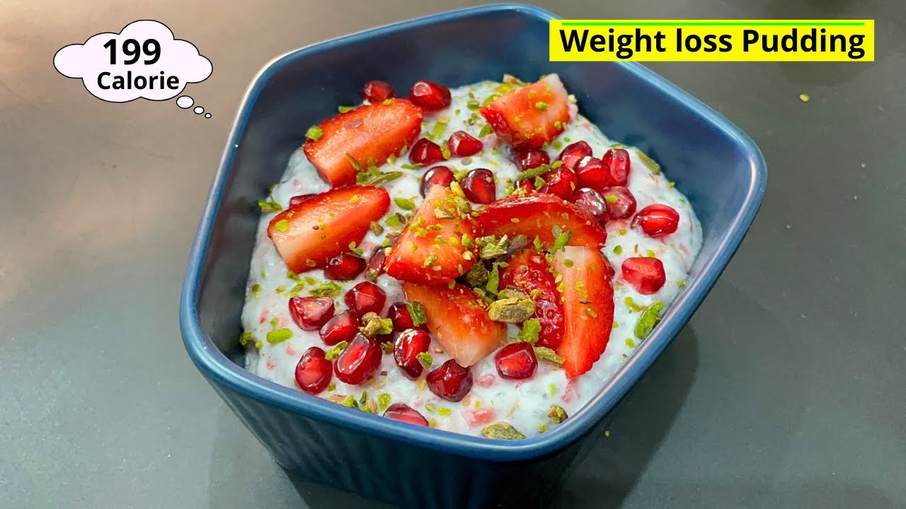 Breakfast Recipes for Weight loss | Sugar Free Diet Recipes | Chia Pudding | Weight loss recipes Breakfast Recipes for Weight loss | Sugar Free Diet Recipes | Chia Pudding | Weight loss recipes