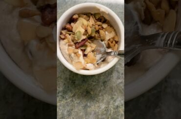 Had my favorite high protein dessert for breakfast this morning!!! #highprotein #healthydessert