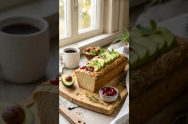 Homemade Millet Bread | Vegan and Gluten Free Recipe | NO Yeast, Starch, Gums #shorts #bread #vegan