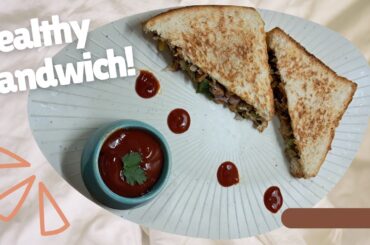 Healthy Sandwich Recipe | 3 minutes Sprouts Sandwich | Manjusha's Kitchen