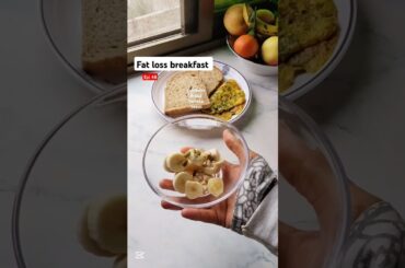 Now fat loss is easy,Lose weight at home with high protein breakfast #fatloss #weigthloss #ytshorts