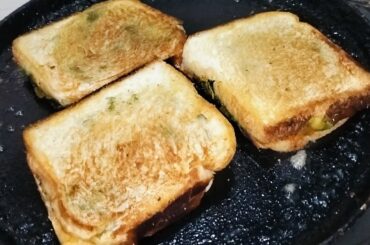 Aloo Sandwich Recipe with special Masala | Crisp Sandwich  | Street Style - Healthy & Crisp