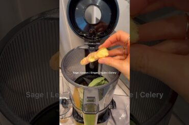 Cold Pressed Green Juice Recipe Nama J2 Discount Code RIANE55 #healthylifestyle #juicewrld #health