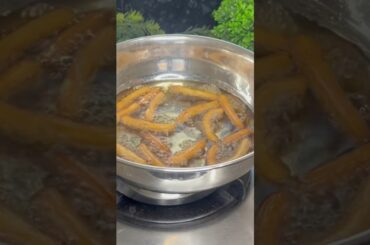 Churros Recipe #churros #asmrsounds #recipe #healthy #snacks #homemade #foodie #youtubeshorts #reels
