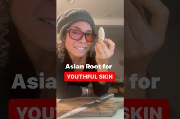 Asian root veggie for young skin! #skincare #wellness #dinner #food #explore #recipe #health #reels