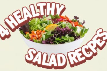 4 Healthy Salad Recipes For Weight Loss | Easy Salad Recipes