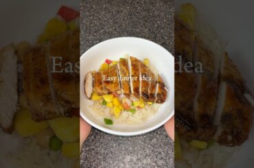 Easy dinner idea! #easydinner #healthydinner #chicken #healthyfood #lowcalorie