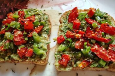 Avocado Recipes | Avocado toast Recipe | Healthy and quick breakfast | Brown bread toast ideas