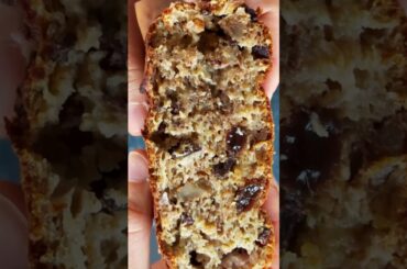 Banana Nut Bread Healthy & Sugar-free. Recipe in the Comments.