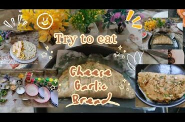 Cheese Garlic Bread recipe|  Perfect Plain & Stuffed Garlic Bread healthy food recipe