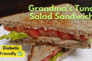 Tasty USA Tuna Salad Sandwich #recipe #food