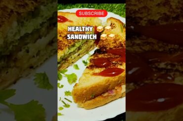Easy and quick Healthy Bread Sandwich recipe|Breakfast recipe #Sneha'sKitchen02#virelshort #shorts#
