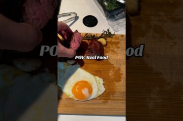 POV: Real Food #fouryou #food #protein #health #healthy #nutrition #tiktok #youtube #fyp #steak