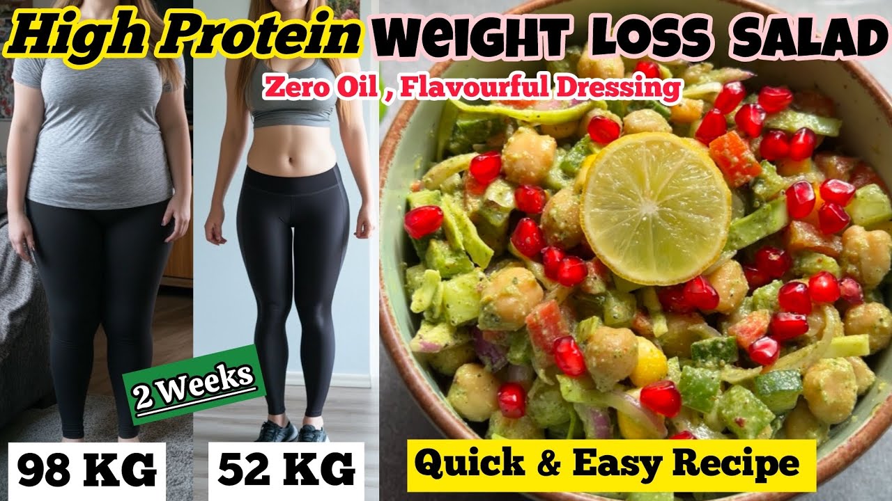 Best Weight Loss Salad Recipe for Dinner| High Protein Veg Salad for Dinner-Weight Loss Salad Recipe Best Weight Loss Salad Recipe for Dinner| High Protein Veg Salad for Dinner-Weight Loss Salad Recipe